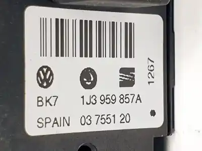 Peça sobressalente para automóvel em segunda mão botão / interruptor elevador vidro dianteiro esquerdo por skoda fabia familiar (6y5) classic referências oem iam 1j3959857a  03755120