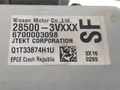 Second-hand car spare part steering column for nissan note (e12) 1.5 dci oem iam references 285003vxxx  6700003098