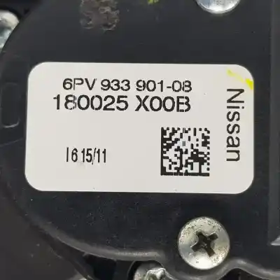 İkinci el araba yedek parçası pedal potansiyometre için nissan pathfinder (r51) 2.5 dci le oem iam referansları 180025x00b  6pv93390108