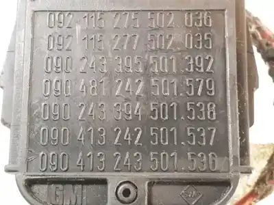 Peça sobressalente para automóvel em segunda mão comutador de limpa vidros por opel zafira a y20dth referências oem iam 090413243  