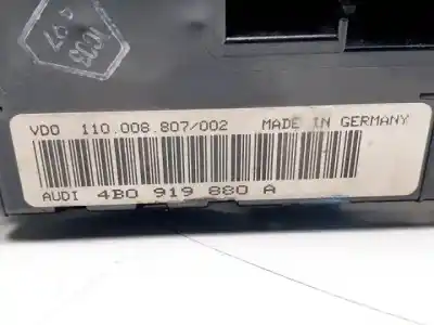 Peça sobressalente para automóvel em segunda mão quadrante por audi a6 berlina (4b2) aga referências oem iam 4b0919880a  