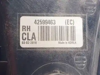 Автозапчасти б/у правый задний фонарь за opel mokka / mokka x (j13) 1.4 4x4 (_76) ссылки oem iam 42599463  