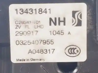 Автозапчасти б/у замок левой передней двери за opel corsa e (x15) 1.4 turbo (08, 68) ссылки oem iam 13431841  