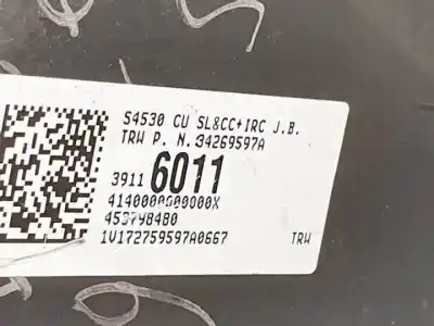 Peça sobressalente para automóvel em segunda mão volante por opel corsa e (x15) 1.4 turbo (08, 68) referências oem iam 34269597a  