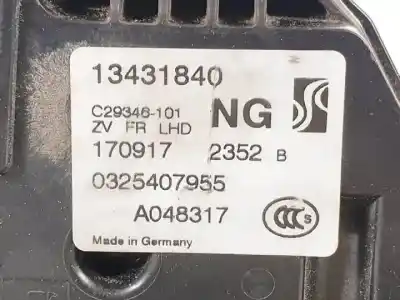 Автозапчасти б/у замок передней правой двери за opel corsa e (x15) 1.4 turbo (08, 68) ссылки oem iam 13431840  