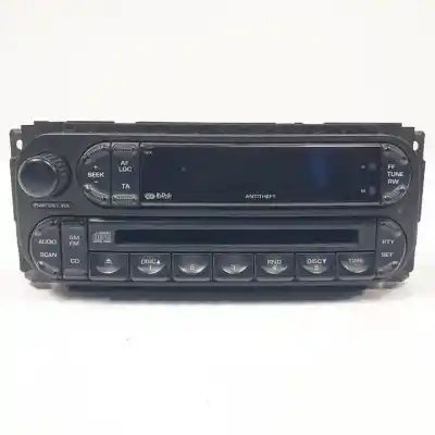Second-hand car spare part audio system / radio cd for chrysler voyager (rg) enc oem iam references p05091610ab