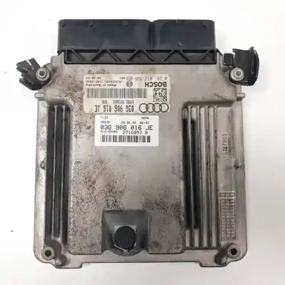 Second-hand car spare part ecu engine control for audi a4 berlina (8e) bre oem iam references 0281012726