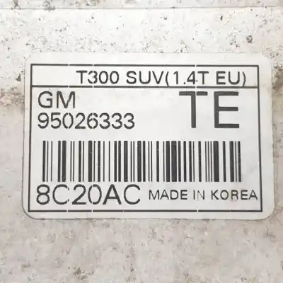 Автозапчасти б/у интеркулер за opel mokka / mokka x (j13) 1.4 4x4 (_76) ссылки oem iam 95026333  