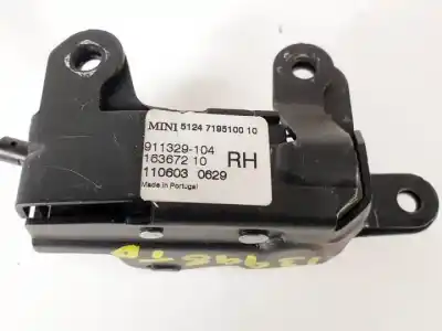 Автозапчасти б/у замок багажника/ворот за mini cabrio (r57) mbgu35 ссылки oem iam 911329104  