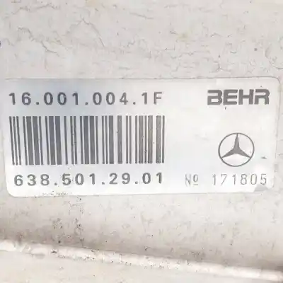 Автозапчасти б/у интеркулер за mercedes vito (w638) caja cerrada 110 cdi  (638.094) ссылки oem iam 160010041f  6385012901