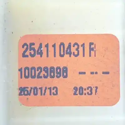 Автозапчастина б/у передні вікний вмикач для dacia dokker k9kc6 посилання на oem iam 254110431r  