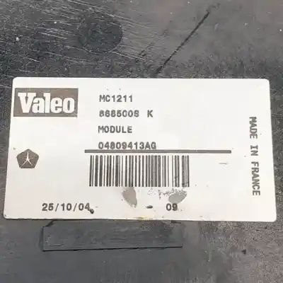 Автозапчастина б/у електро вентилятор для chrysler voyager (rg) enc посилання на oem iam 868500s  868911p