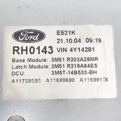 Second-hand car spare part passenger side right window regulator for ford focus c-max (cap) g6da oem iam references 3m51r203a28mr  