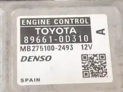 Tweedehands auto-onderdeel ecu motorcontroller voor toyota yaris (ksp9/scp9/nlp9) 2szfe oem iam-referenties mb2751002493  