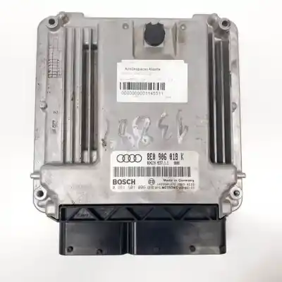 Peça sobressalente para automóvel em segunda mão centralina de motor uce por audi a4 berlina (8e) awa referências oem iam 0261s01006