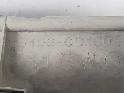 Peça sobressalente para automóvel em segunda mão comando de sofagem (chauffage / ar condicionado)  por toyota yaris (ksp9/scp9/nlp9) 2szfe referências oem iam 554060d190  