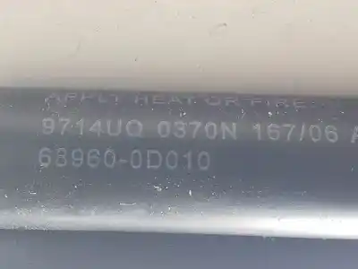 Pièce détachée automobile d'occasion vérin de hayon / coffre pour toyota yaris (ksp9/scp9/nlp9) 2szfe références oem iam 689600d010  689500d020