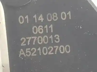 Автозапчастина б/у стійкість на нагревання для dacia dokker k9k612 посилання на oem iam a52102700  