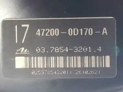 Pièce détachée automobile d'occasion servo frein pour toyota yaris (ksp9/scp9/nlp9) 2szfe références oem iam 472000d170a  
