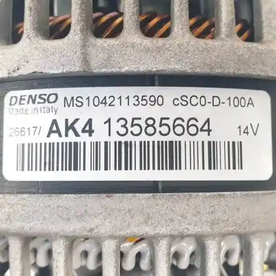 Автозапчастина б/у генератор для opel corsa e (x15) 1.4 turbo (08, 68) посилання на oem iam 13585664  