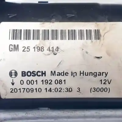 Автозапчасти б/у двигатель запускается за opel corsa e (x15) 1.4 turbo (08, 68) ссылки oem iam 0001192081  25198414