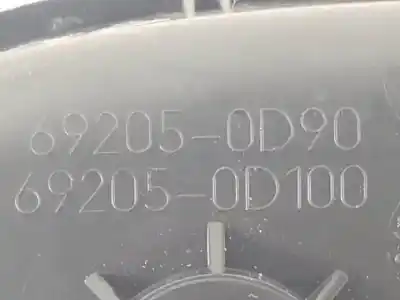 Pièce détachée automobile d'occasion poignée intérieure arrière droite pour toyota yaris (ksp9/scp9/nlp9) 2szfe références oem iam 692050d90  56258a2