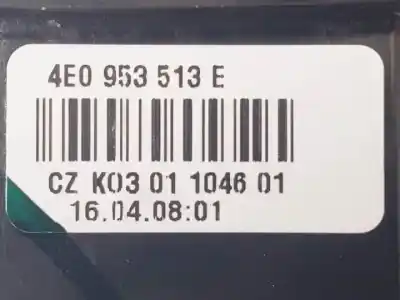 Автозапчастина б/у перерівний контроль для audi q7 (4l) cas посилання на oem iam 4e0953513e  