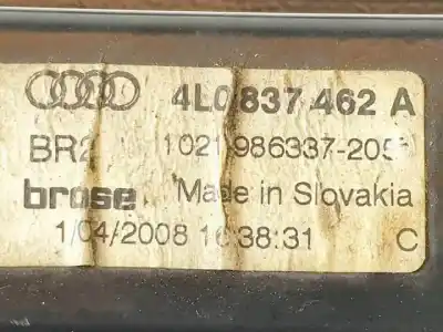 Автозапчастина б/у регулятор переднього правого скла для audi q7 (4l) cas посилання на oem iam 4l0959802b  