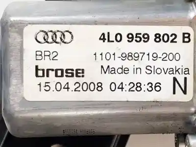 Автозапчастина б/у регулятор переднього правого скла для audi q7 (4l) cas посилання на oem iam 4l0959802b  