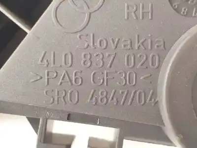 Автозапчастина б/у внутрішня задня права ручка для audi q7 (4l) cas посилання на oem iam 4l0837020  