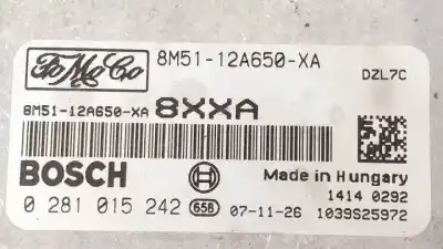 Second-hand car spare part ecu engine control for ford focus lim. (cb4) g8da. g8db. g8dd. g8de. g8df oem iam references 0281015242  1039s25972