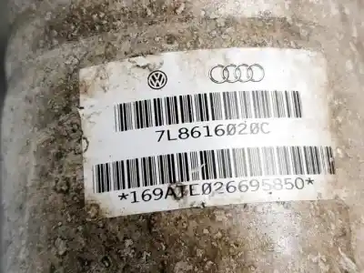Автозапчастина б/у правий задній амортизатор для audi q7 (4l) cas посилання на oem iam 7l8616020c  
