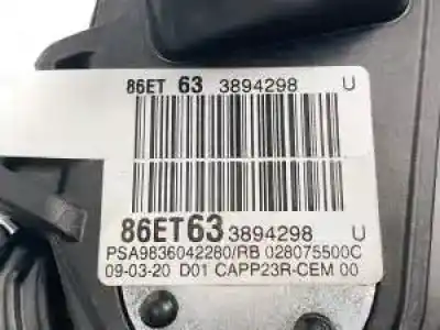 Second-hand car spare part potentiometer for citroen berlingo (k9) yh01 oem iam references   