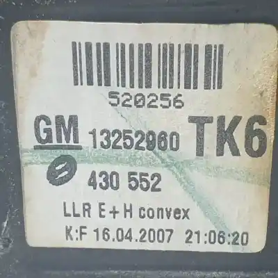 Автозапчастина б/у правий задний огляд для opel astra gtc z16xe1 посилання на oem iam 13252960 430552 