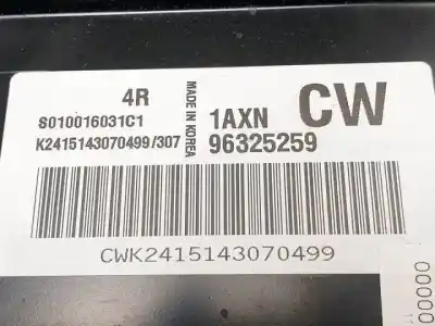 Second-hand car spare part ecu engine control for daewoo matiz (m100, m150) 1.0 oem iam references 96325259  