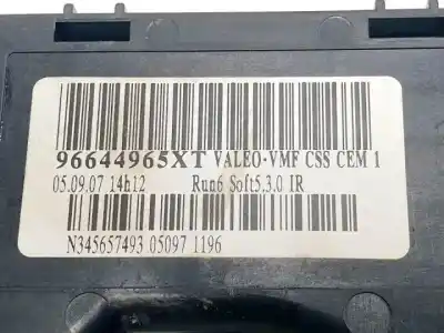 Автозапчасти б/у управление светом за citroen c4 picasso 2.0 hdi fap cat (rhr / dw10bted4) ссылки oem iam 96644965xt  