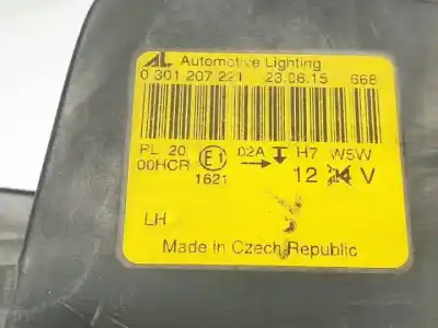 Автозапчасти б/у левая фара за smart forfour 639939 ссылки oem iam 0301207221  