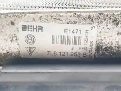 Автозапчастина б/у водяний радіатор для audi q7 (4l) cas посилання на oem iam 7l6121253b  