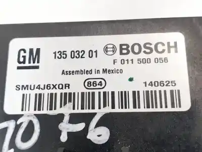 Автозапчастина б/у стійкість на нагревання для opel mokka a17dts посилання на oem iam 13503201  
