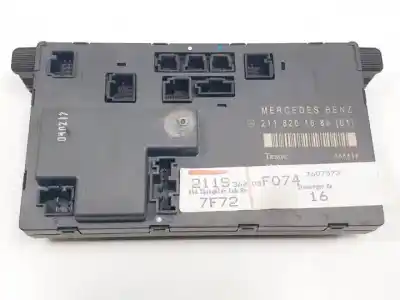 Автозапчасти б/у электронный модуль за mercedes-benz clase e (w211) familiar om648961 ссылки oem iam 2118201685