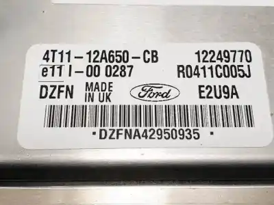 Second-hand car spare part ecu engine control for ford transit connect (tc7) d-hcpa oem iam references 4t11121650cb   Second-hand car spare part ecu engine control for ford transit connect (tc7) d-hcpa oem iam references 4t11121650cb