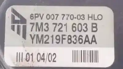 Second-hand car spare part potentiometer for ford galaxy (vy) auy oem iam references 7m3721603b  