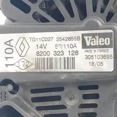 Автозапчастина б/у генератор для renault scénic ii (jm0/1_) 2.0 (jm05, jm0u, jm1n, jm1u, jm2v) посилання на oem iam 2542855b  