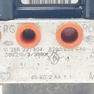 Second-hand car spare part abs for renault clio iii k4mc8 oem iam references 8200559749  0265800559