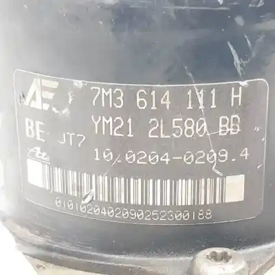 Peça sobressalente para automóvel em segunda mão abs por ford galaxy (vy) auy referências oem iam 7m3614111h  10020402094