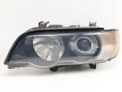 Second-hand car spare part left headlight for bmw x5 (e53) m57-306d1 oem iam references 15183300