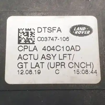 Peça sobressalente para automóvel em segunda mão fechadura do mala por jaguar f-pace jaguar f-pace referências oem iam cpla404c10ad  