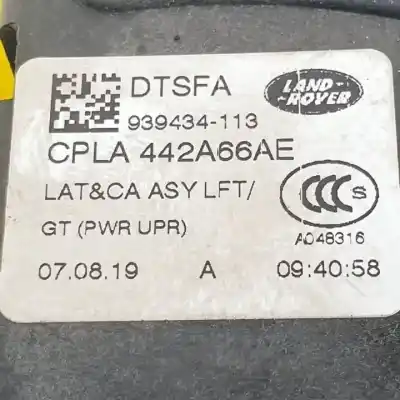 Peça sobressalente para automóvel em segunda mão fechadura do mala por jaguar f-pace jaguar f-pace referências oem iam cpla442a66ae  