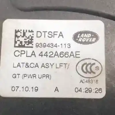 Peça sobressalente para automóvel em segunda mão fechadura do mala por jaguar f-pace jaguar f-pace referências oem iam cpla442a66ae  