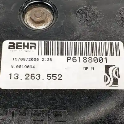 Second-hand car spare part radiator cooling fan for opel corsa d z12xep oem iam references 13263552  p6188001